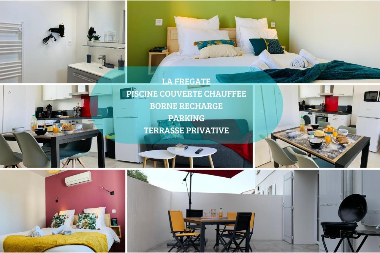 Le Vaisseau Maison Avec Piscine/Parking/Wifi/Plages 5Kms Les Mathes Exterior foto