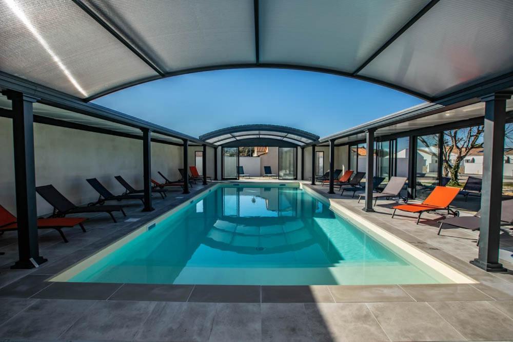 Le Vaisseau Maison Avec Piscine/Parking/Wifi/Plages 5Kms Les Mathes Exterior foto