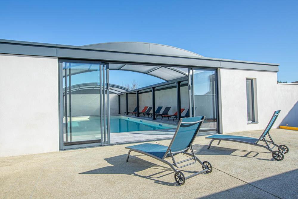 Le Vaisseau Maison Avec Piscine/Parking/Wifi/Plages 5Kms Les Mathes Exterior foto